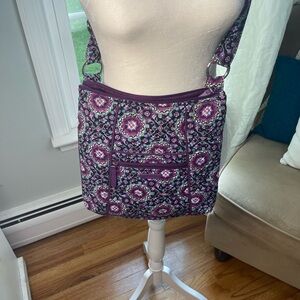 Vera Bradley Lilac Medallion Crossbody Purse
